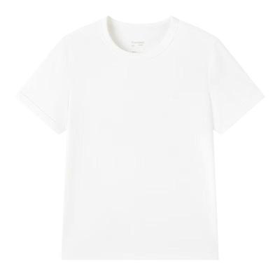 Women's Knitted Antibacterial Crew Neck Short Sleeve T-shirt
