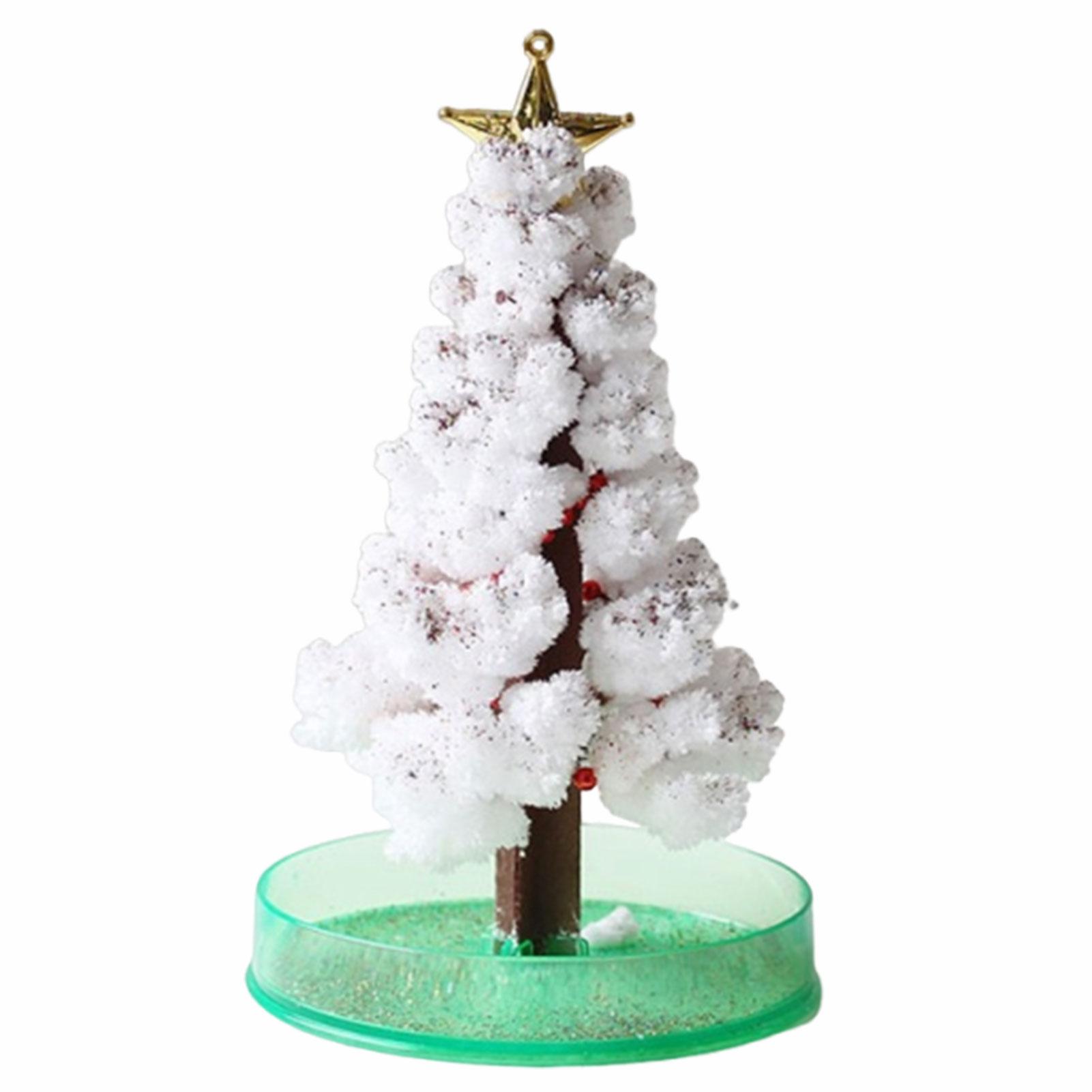 

Magics Growing Xmas Tree Kit For Kid Crystals Growing Kit For Kid For Kids Bedroom Nightstand Decor As Shown белый