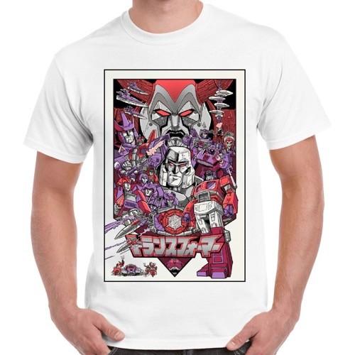 Transformers Movie Poster Gift Cool Retro T Shirt 1740 M