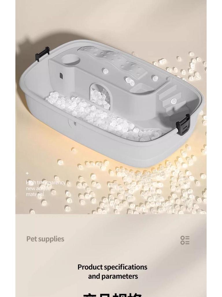 Golden Bear Luxus Acryl Hamster Villa - Extra Großer Anfängerkäfig