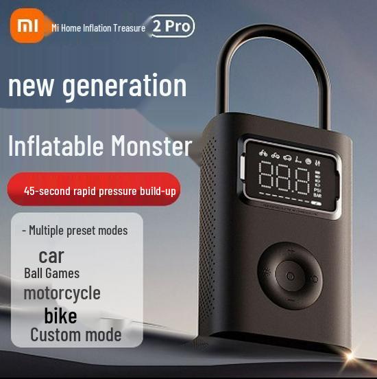 Compatible with Mijia Air Pump 2 Pro: Fast, Portable, and Durable Tire Inflator