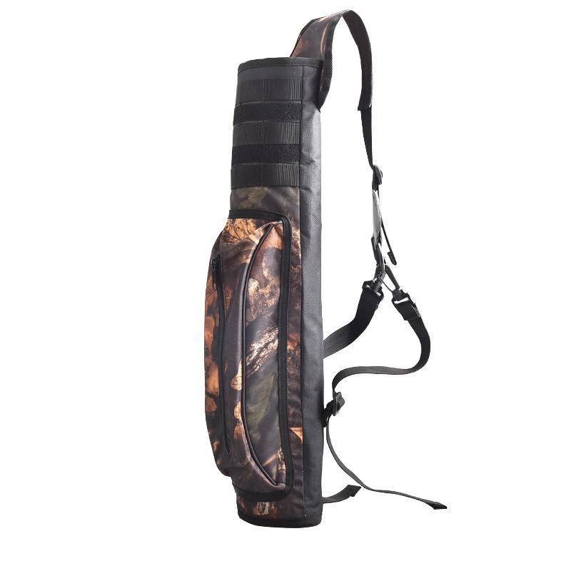 

Archery Compound Bow Arrow Bag Shoulder Quiver Oxford Cloth Arrow Bag Recurve Outdoor Shooting camouflage One size#1
