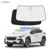 Dla Subaru Crosstrek 2022 2023 2024 2025 Samochodowa Osłona Przeciwsłoneczna na Szybę Przednią Osłona Przeciwsłoneczna na Przednią Szybę Osłona Przeciwsłoneczna do Wnętrza Samochodu Ochrona UV