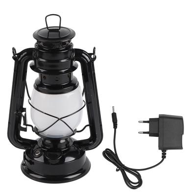 Linterna LED Luz de Camping Lámpara Recargable Estilo Retro Portátil Luz Blanca Cálida