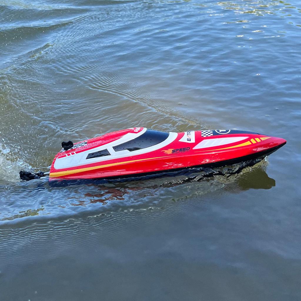 Customized Children's Educational Remote-Controlled Speedboat Toy - Popular Electric Boat for Outdoor Play
