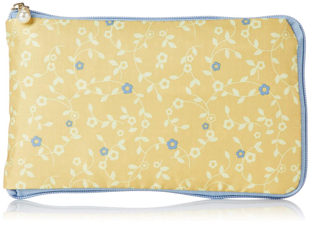 Hapitas Foldable Tote Bag Wide Variety of 406 Flower Waltz Yellow H0001, Shifre, Patterns, Compact,