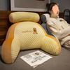 Ice Bean Soft Headboard Cushion: Protective Lumbar Support and Reading Pillow for Pregnant Women, Sofas, Beds, and Dorms.