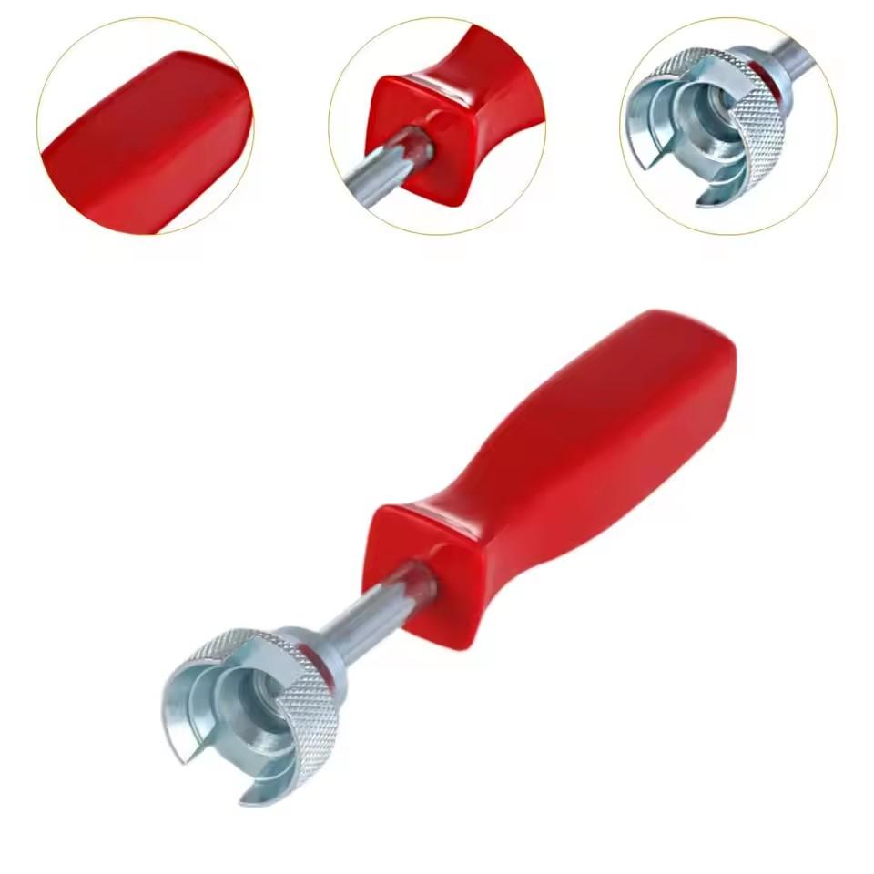 Car Drum Brake Repair Install Tool Hold Down Washer Spring Shoe Compressor Brake Spring Washer Worker Alloy & Plastic 5.7 Inch