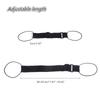 Adjustable Elastic Luggage Carriers Strap Baggage Bungee Belt Suitcase Belts