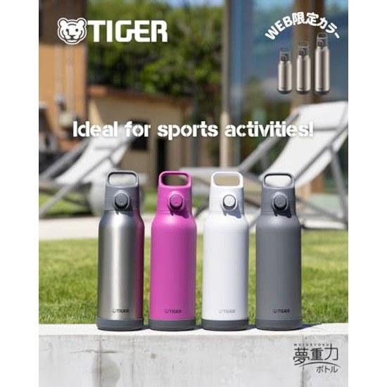 Tiger Magic Bottle Water 1.5 Liters Handle Easy One-Touch Vacuum Insulated Stainless Steel Suitable Sports Drinks Large Capacity Direct Drinking Wide