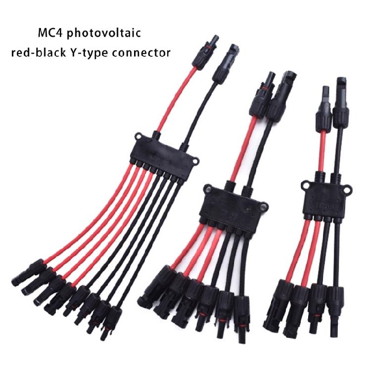Reliable Photovoltaic Cable Connector with Y Branch Design Upgrades for Enhances Solar Panel Efficiency and Durability