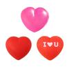 Red Love Heart Squeeze Toy Stress Relief Heart Shape Stress Ball Sensory Fidget Toy Decompression Tool Valentine's Day Gift Party Favors