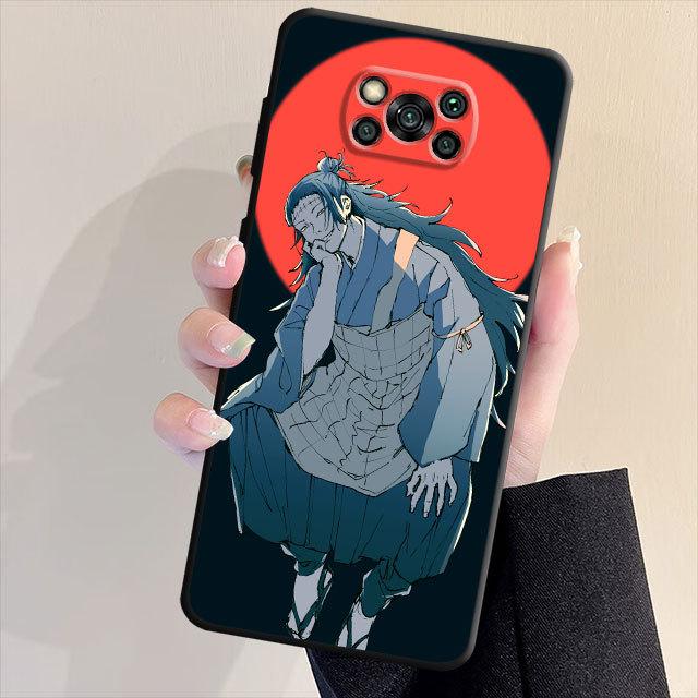 Tpu miękki zderzak etui na telefon do Samsung Galaxy S21 S20 S22 S23 uwaga 20 Ultra 10 Plus 8 9 S21 S20 Fe Jujutsu Kaisen Anime okładka