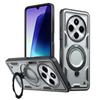 Magnetic Ring Stand Folding Bracket Phone Case For Xiaomi Redmi 14C 13C 12C 12 13 Turbo 4 Pro Dual Layer Bumper Shockproof Cover