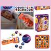 Projector Flashlight Halloween Slide Projection Light Torch Kids Funny Gift