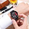 Koreanische Rad Mechanisch Kreativ Uhr Herren Sport Vielseitig Mode Quarz Uhr