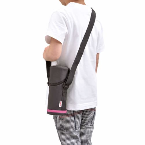 Thermos My Bottle Pouch with Strap Brown for 350~400ml APG-350 BW