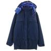 90s Old Mountain Parka M Blue Navy Blue Padded Outdoor Men's Used
