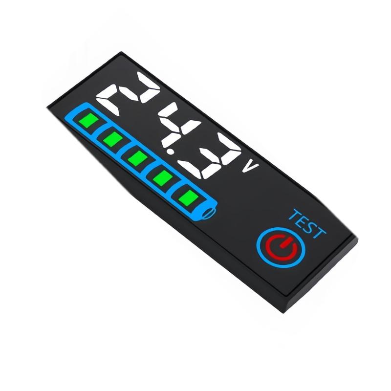 1Pcs Voltage Battery Charging Tester 3S-14S Dc7-55V Acid/Lithium Battery Charge Indicator Board Battery Level Indicator