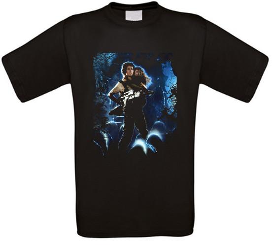 Aliens Ripley Nostromo Cult Movie T-Shirt XXXL