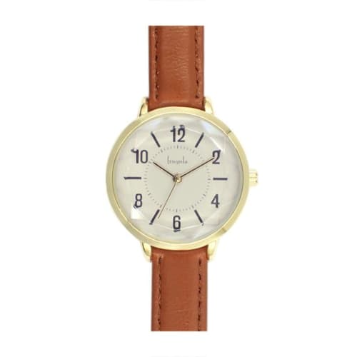 Follow Fragola Dark Nuance Color Watch E01921S-1 BR Women's Brown