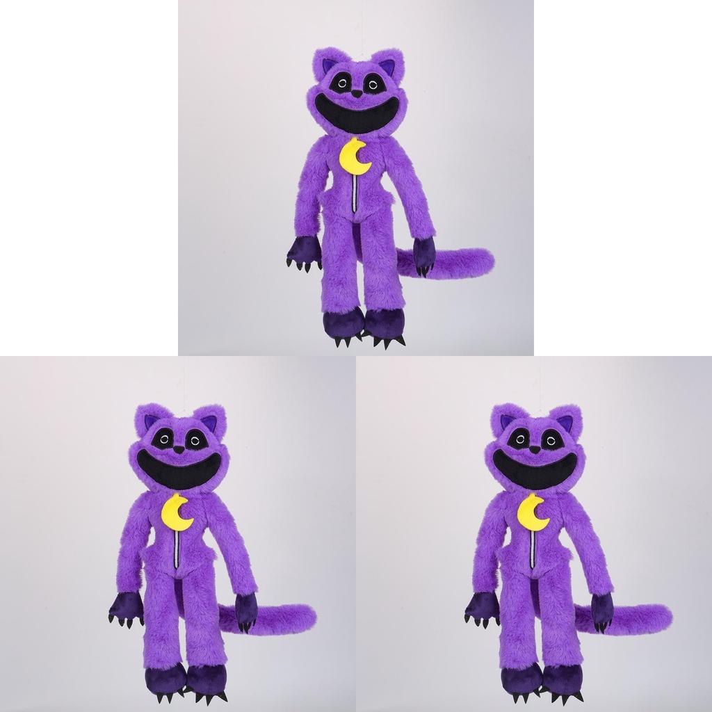 Adorable Poppy Playtime Plush Purple Monster Smiling Critter Toy For Cuddling Delight