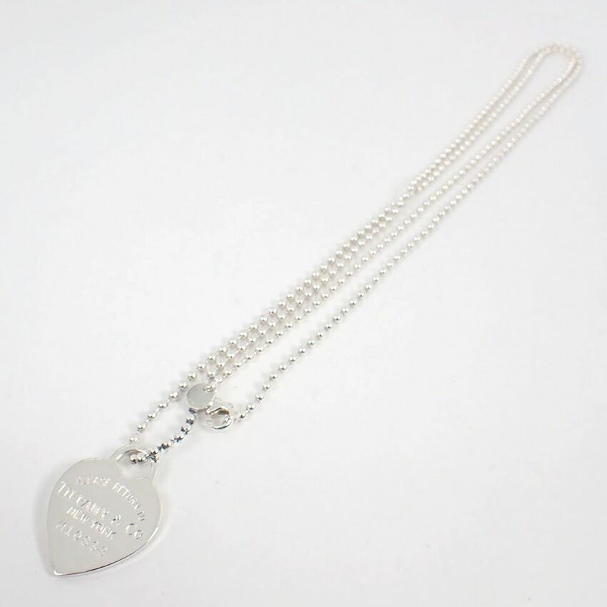 [Pre-owned] TIFFANY 925 Return to Tiffany Heart Pendant/Necklace/j87-2