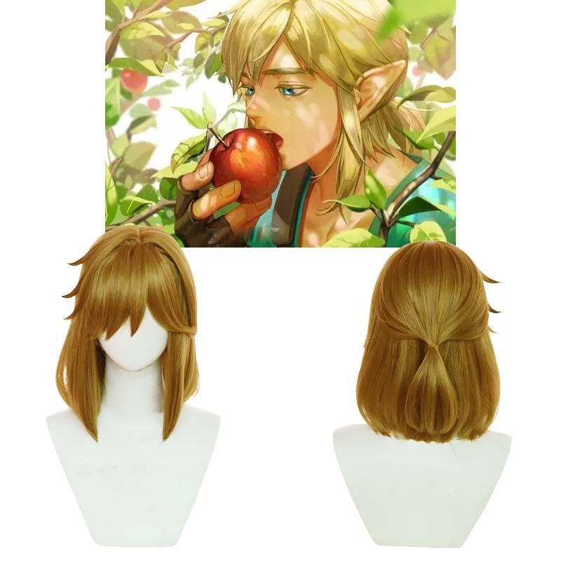 Breath Of The Wild Link Cosplay Wig With Realistic Scalp