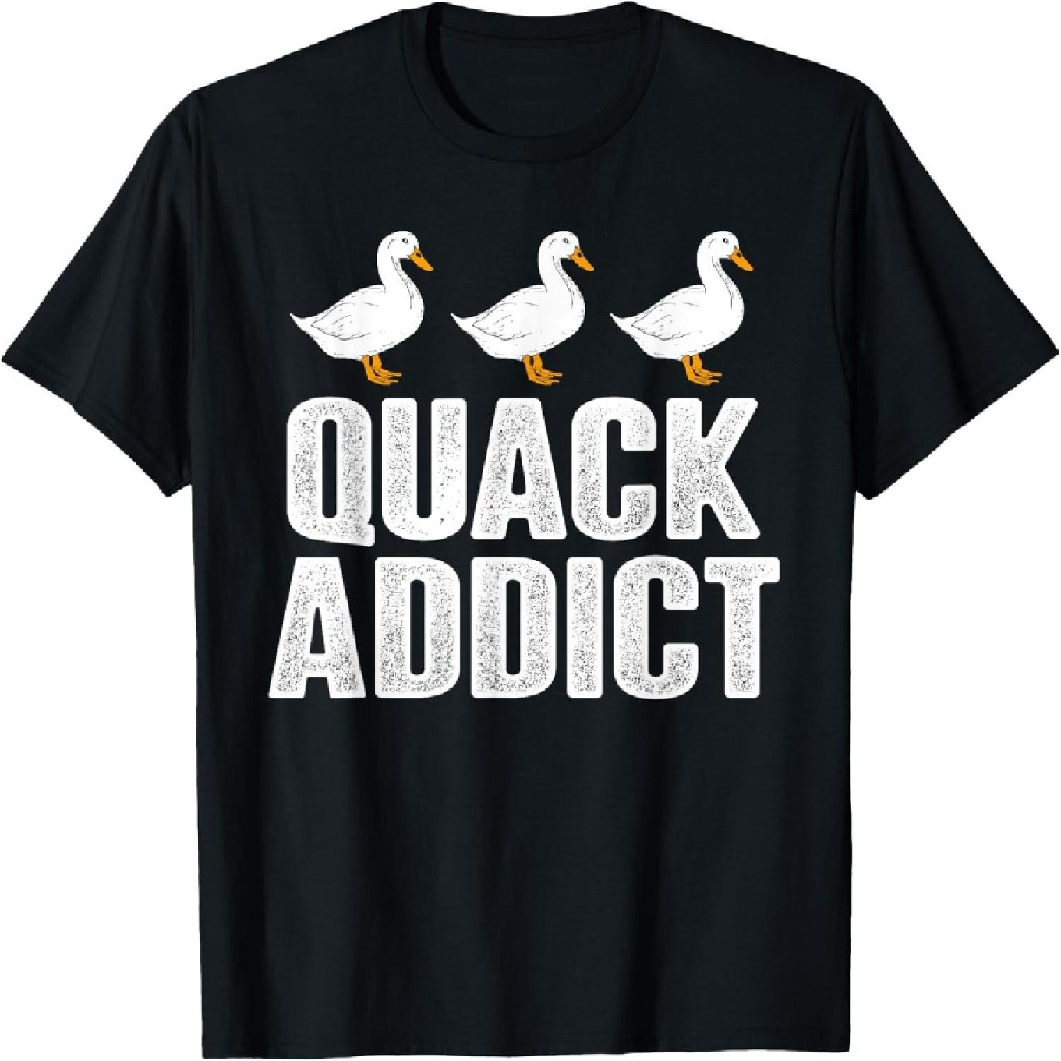 Quack Addict - Funny Duck Lover T-Shirt XXXXXL разноцветный