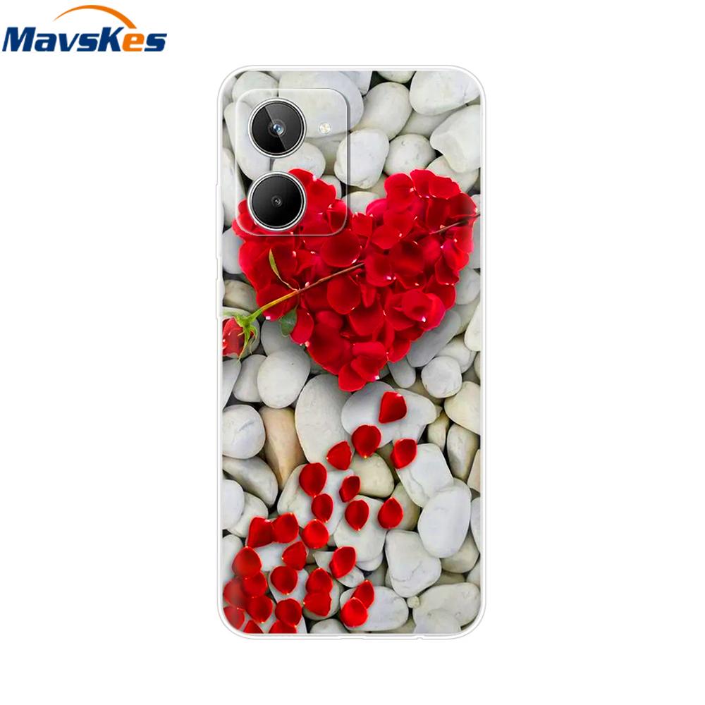 For Realme 10 Case Soft Transparent Back Cover Cases For OPPO Realme 10 4G Realme10 Silicone Bumper Phone Fundas Bags 6.4inch