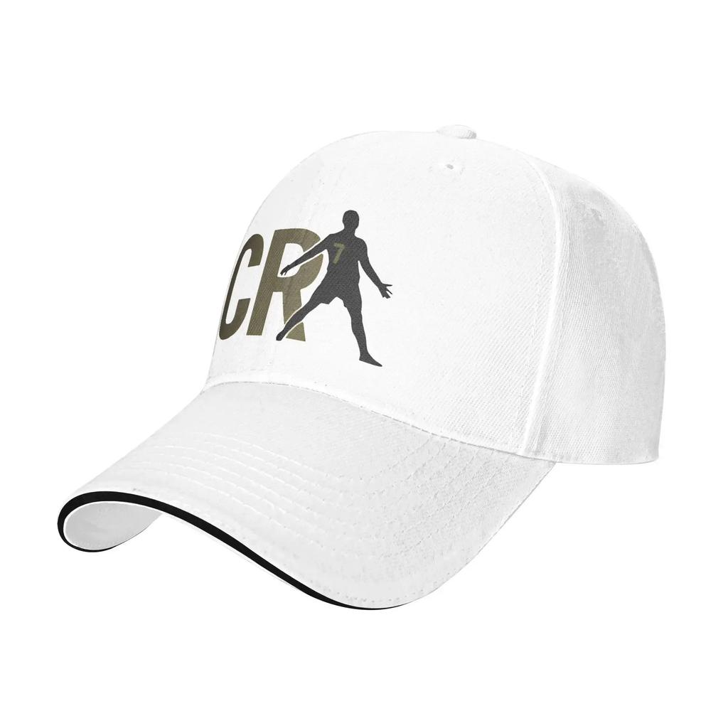 Cr7 Footbal Ronaldos Baseball Cap Hip Hop Sandwich Hats Unisex Adjustable Sun Hat Running Golf