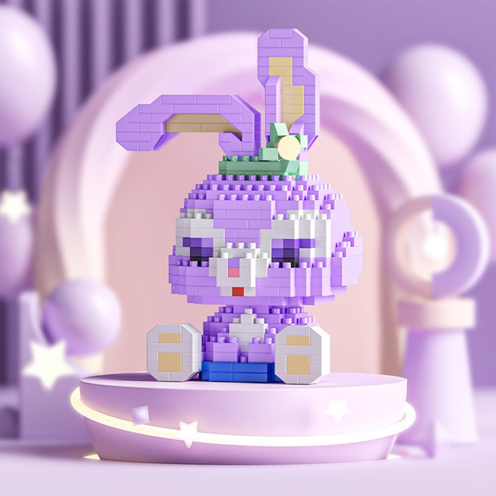 Micro-particle Building Blocks Assembled Toys Compatible With Star Dailu Lingna Belle Cartoon Dolls Puzzle Gifts For Girls