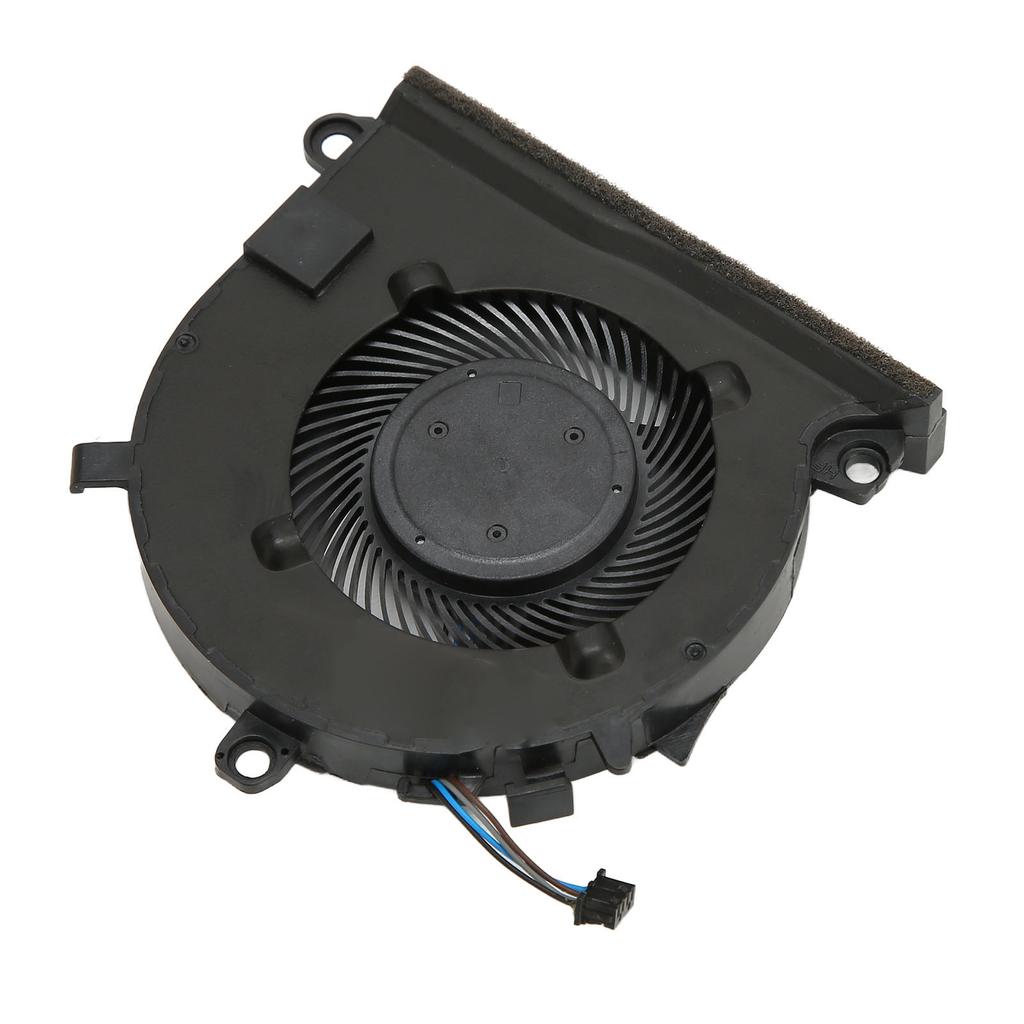 CPU Fan 4 Pin Connector Aluminum ABS DC 5V 0.5A Laptop Replacement Cooling Fans for HP Pavilion Gaming 15 Ec for 15