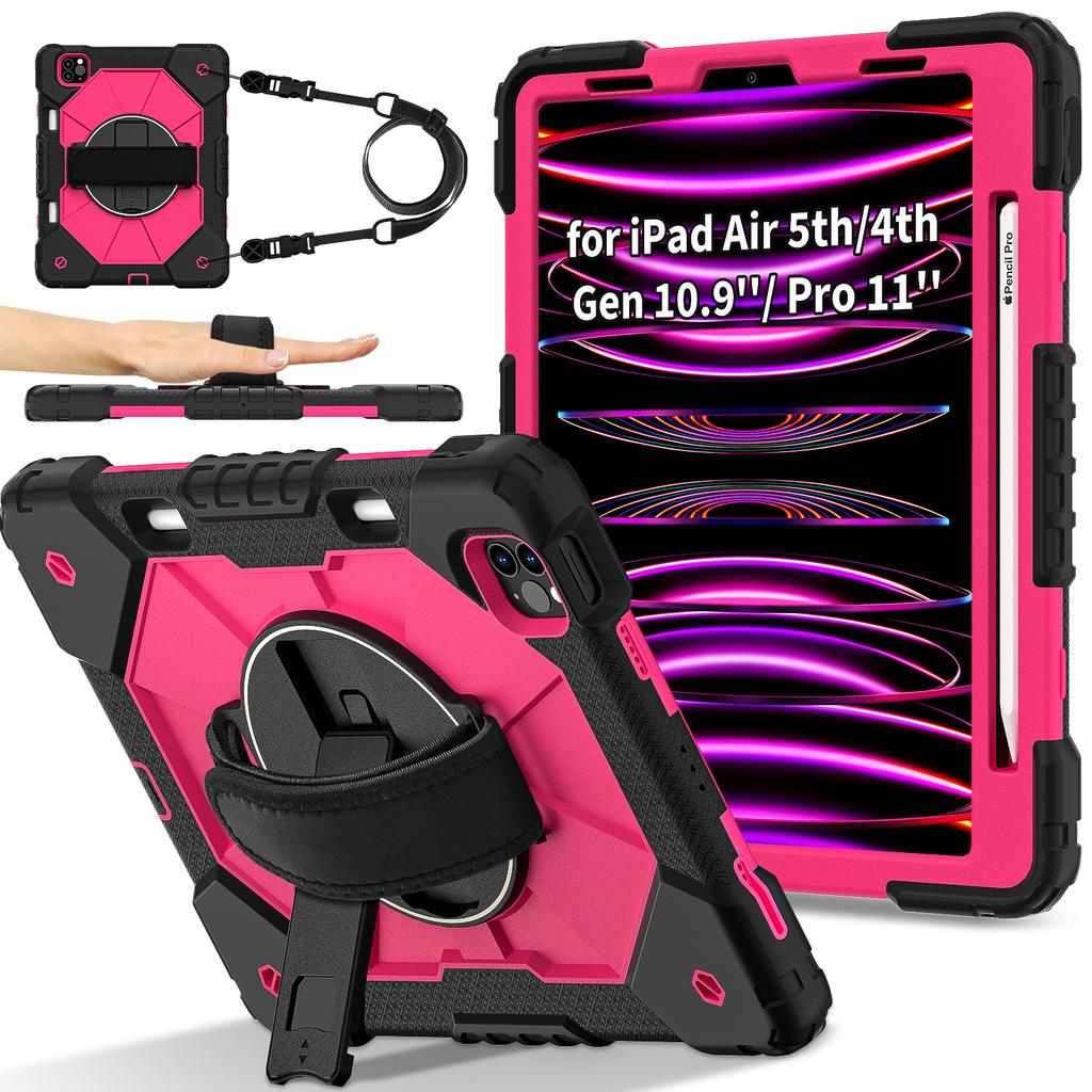 Rotating Case for IPad A16 2025 11th 10.9 2022 10th Air 5 4 2 Pro11 10.2 7th 8th 9th Pro 9.7 2017 2018 Mini A17Pro 6 Stand Cover