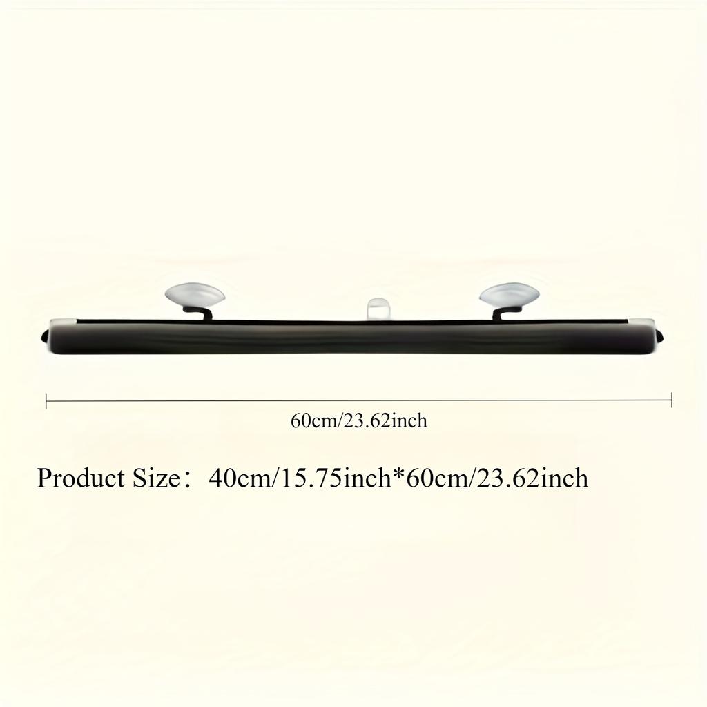 1pc Retractable Car Window Roller Sunshade | Heat Blocking | Sun Protection | Easy Storage | Automotive Visor