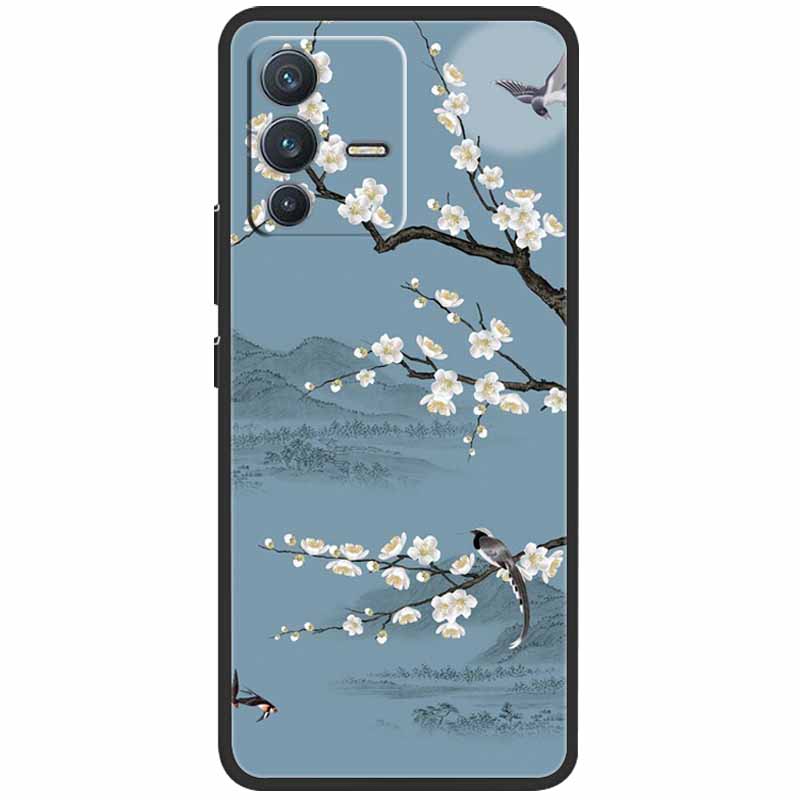 Case For Vivo V23 5G Cover V23 Pro Silicone Soft Protective Back Cases for Vivo V 23 5G Case V2130 V2132 V23Pro TPU Bumper Bag