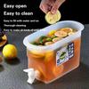 3.5/5L Cold Water Bucket With Faucet Fruit Juice Drink Refrigerator Jug Dispenser Water Kettle Container Fridge Pots Pitcher
