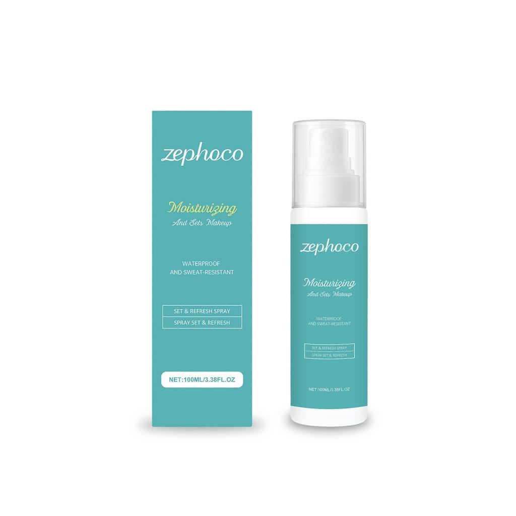 Zephoco Moisturizing Setting Spray - Natural Lightweight Oil-Control Matte Moisturizing Refreshing Long-Lasting Setting Spray