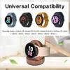 Magnetic Watch Charger Stand for Samsung Watch, Wood Galaxy Watch Charging Dock Fast Charging,Portable Wireless Charging Station for Samsung Galaxy