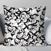 Animated Panda Pillow Case Square Pillow Bedroom Sofa Leisure Comfort Cushion Car Living Room Home Decoration 40X40
