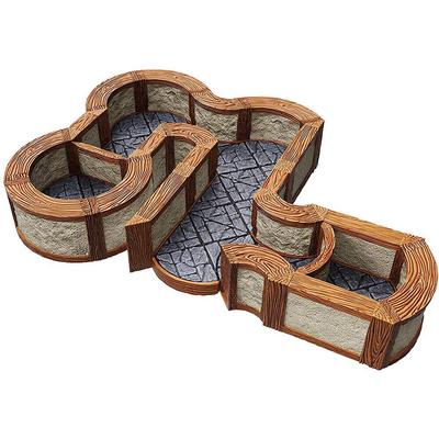 WarLock Tiles Miasto i Wioska Kąty i Krzywizny