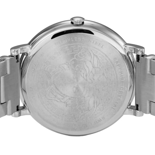 VERSACE Women's V Circle Watch VE8105022, Quartz Movement, Water Resistant, Sapphire Crystal, Stainless Steel