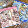 Children DIY Cartoon Scene Stickers Mini Supermarket Shelf Stickers Photo Album 3D Scene Manual Stickers Children's Gifts