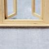 Wooden Dollhouse Mini Door Model Accessories Can Be Painted and Colored