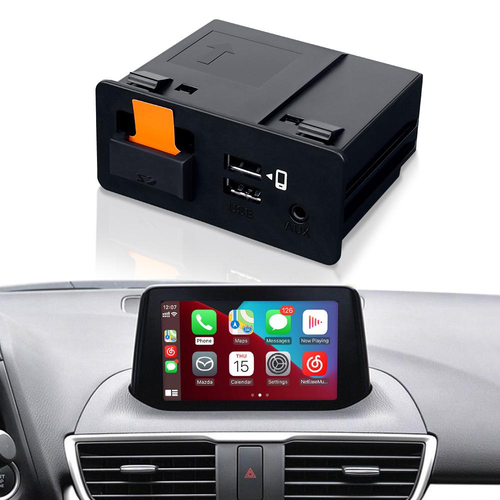 

CarPlay Android Auto USB адаптер концентратор для модернизации Mazda 6 Mazda 3 Mazda 2 CX30 CX5 CX8 CX9 MX5 miata TK78669U0C комплект