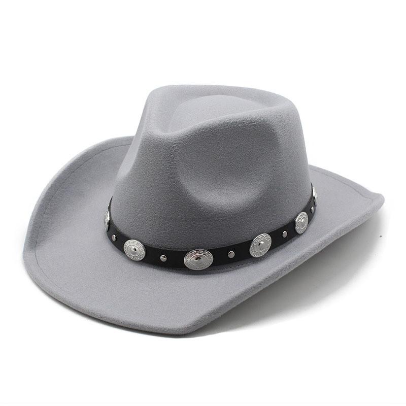 British Style Wool Felt Fedora Hat With Wide Brim For Summer Casual And Formal Wear