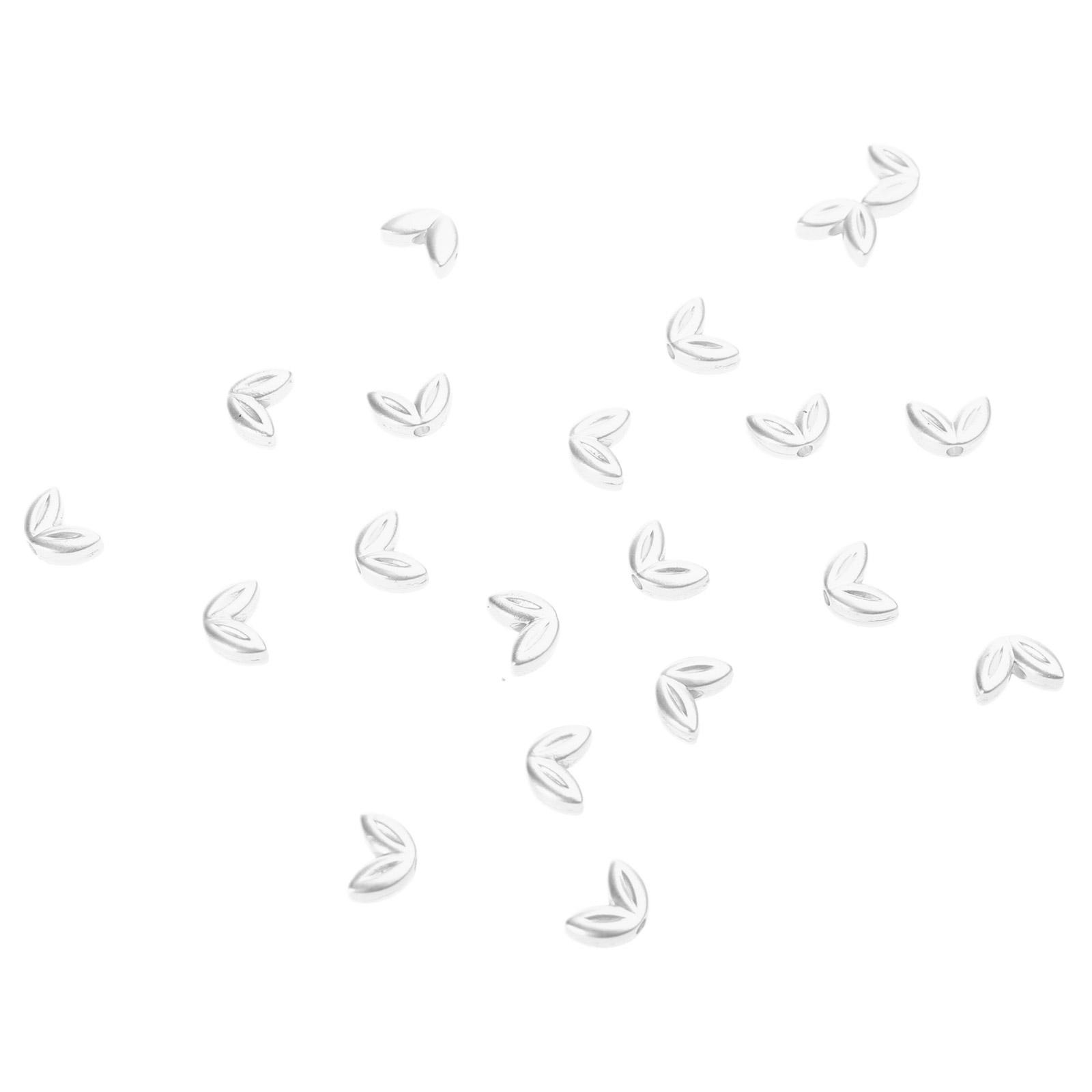 

Изысканные разделительные бусины с двойным отверстием, сепараторы для любителей ювелирных изделий, аксессуары для изготовления колье и серег серебряный