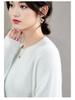 Women's Round Neck Cashmere Sweater: Autumn & Winter Versatile Long Sleeve Knit Top, Solid Color Fashion Basic.