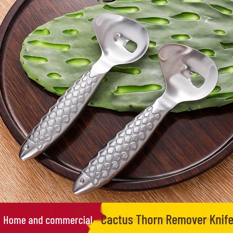Cactus Thorn Remover & Peeler: Multifunctional Kitchen Tool & Juicer