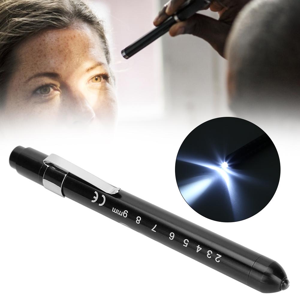 Professional Diagnostic Lamp Clinical Pen Ophthalmic Examination Pupil Check Pen LightBlack